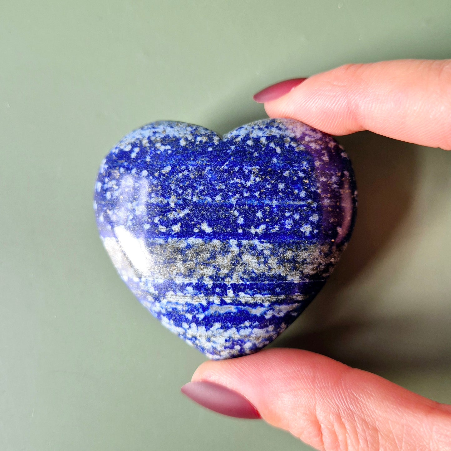 Lapis Lazuli Hart – Steen van Wijsheid en Intuïtie