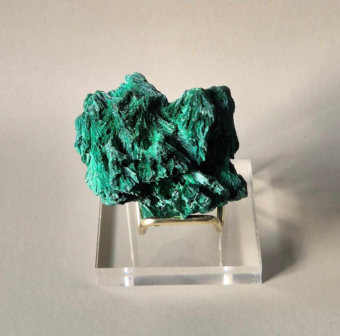 Velvet Malachite - Ruw Malachiet Edelsteen Stuk C. 68 gram
