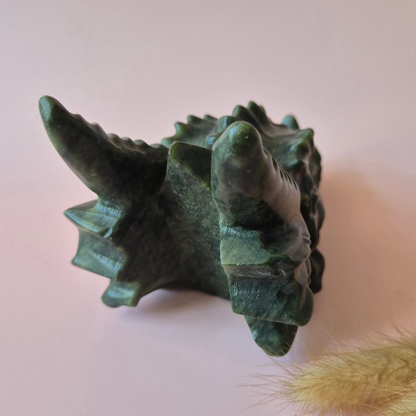 Gemstone Purple Mica Dragon Skull | Mysticism, Intuition & Powerful Protection Dragon Skull