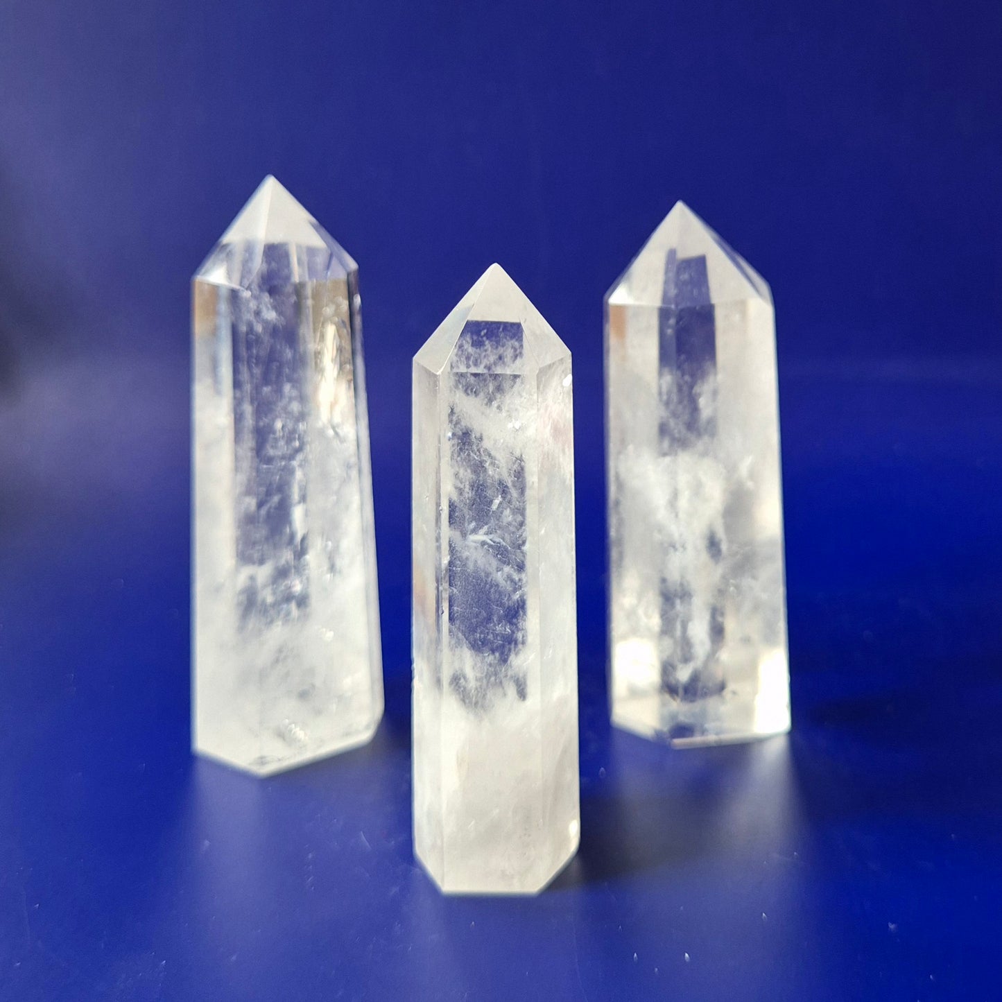 A+ Heldere Kwaliteit Edelsteen Bergkristal Toren / Obelisk (Clear Quartz Tower)