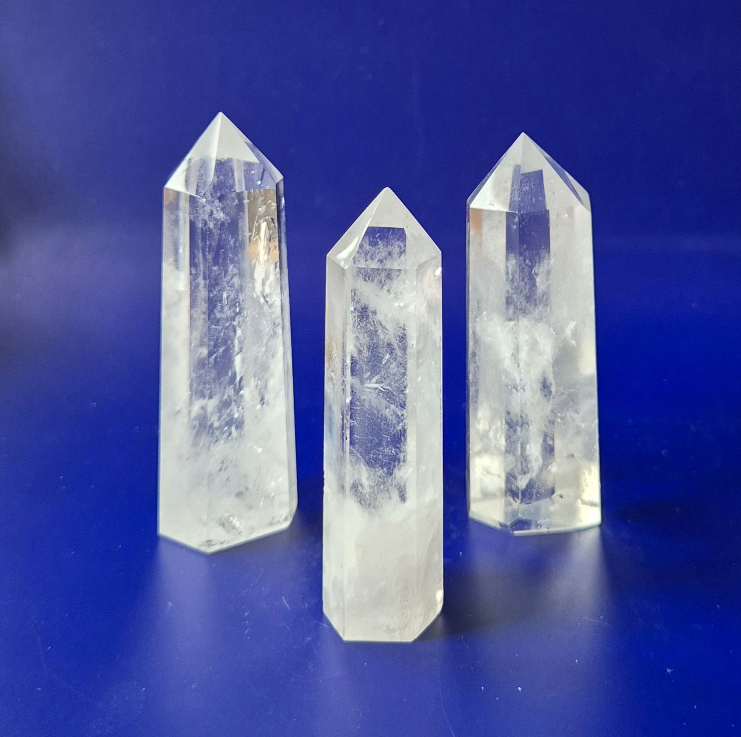 A+ Heldere Kwaliteit Edelsteen Bergkristal Toren / Obelisk (Clear Quartz Tower)