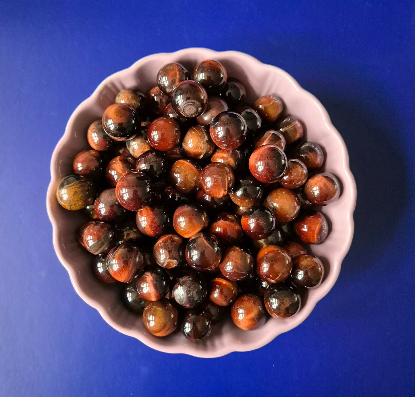 Mini Red Tiger Eye Sphere – 1-2cm