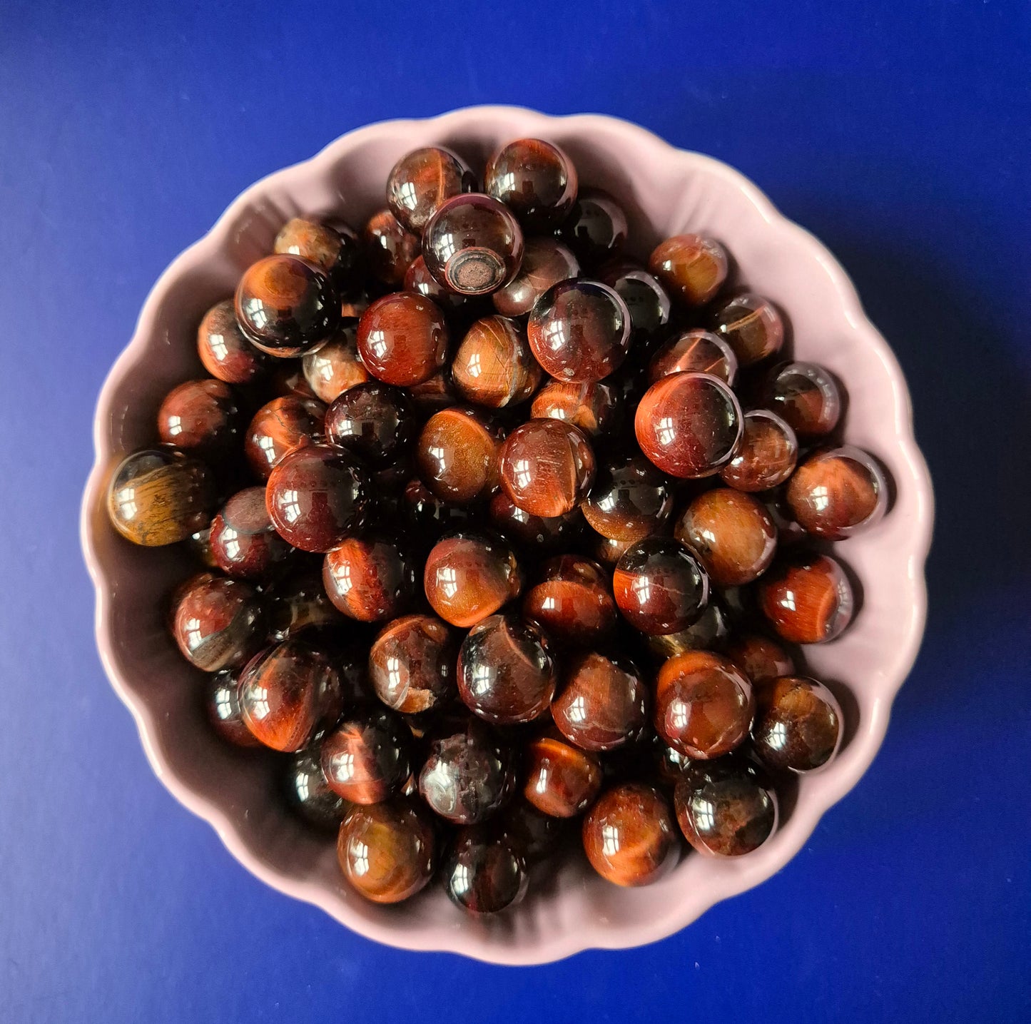 Mini Red Tiger Eye Sphere – 1-2cm