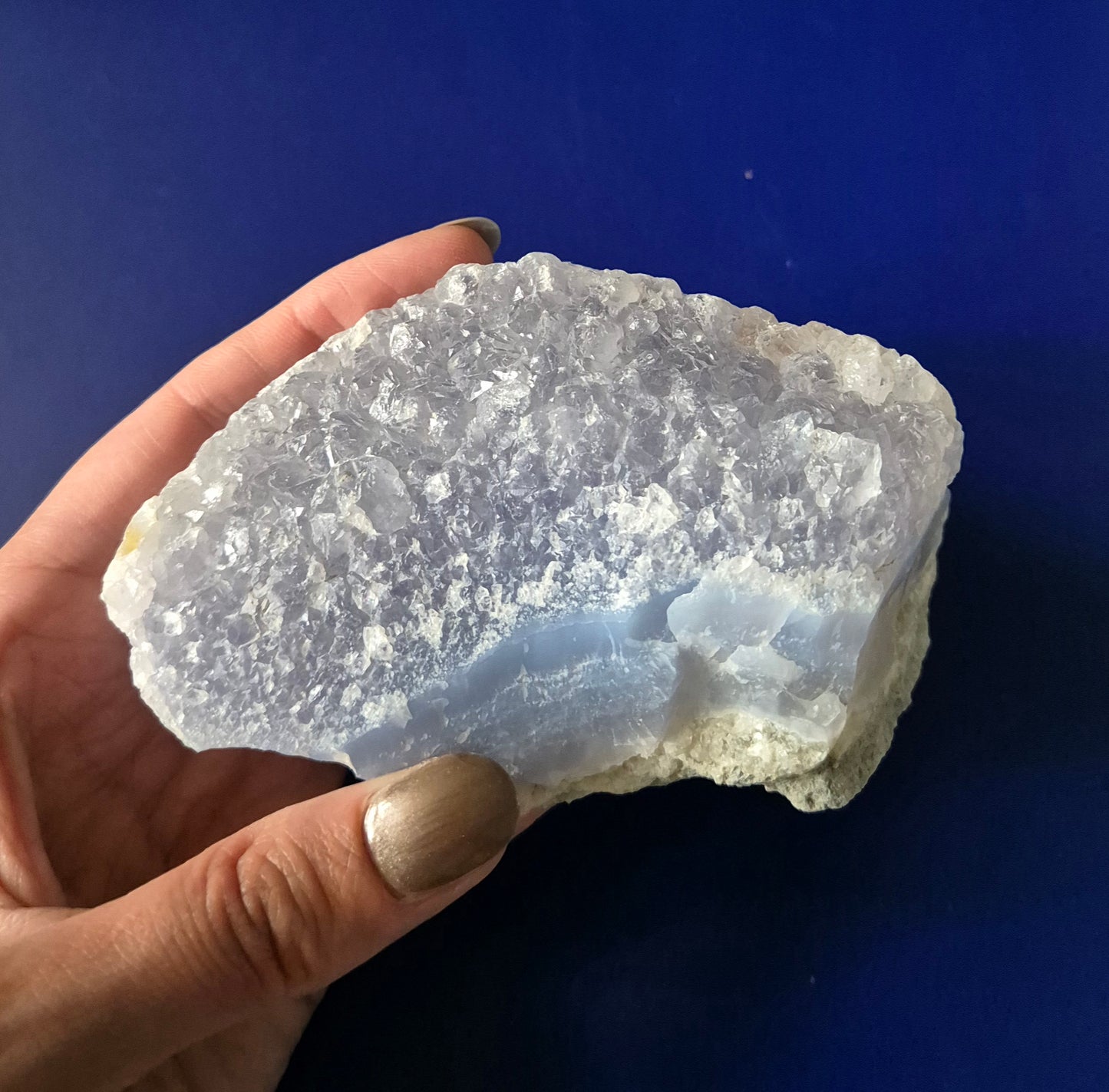 Raw Piece Blue Lace Agate