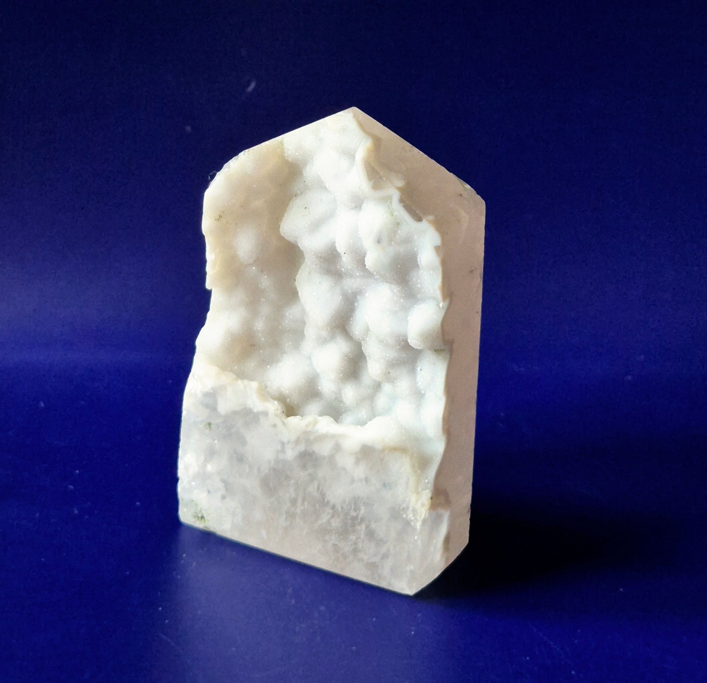 Grey Agate Druzy Tower