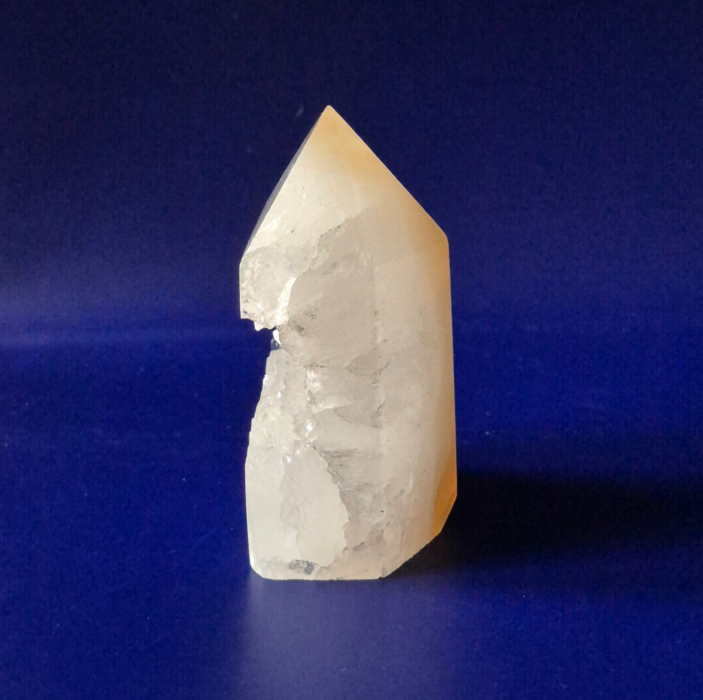 Grey Agate Druzy Tower