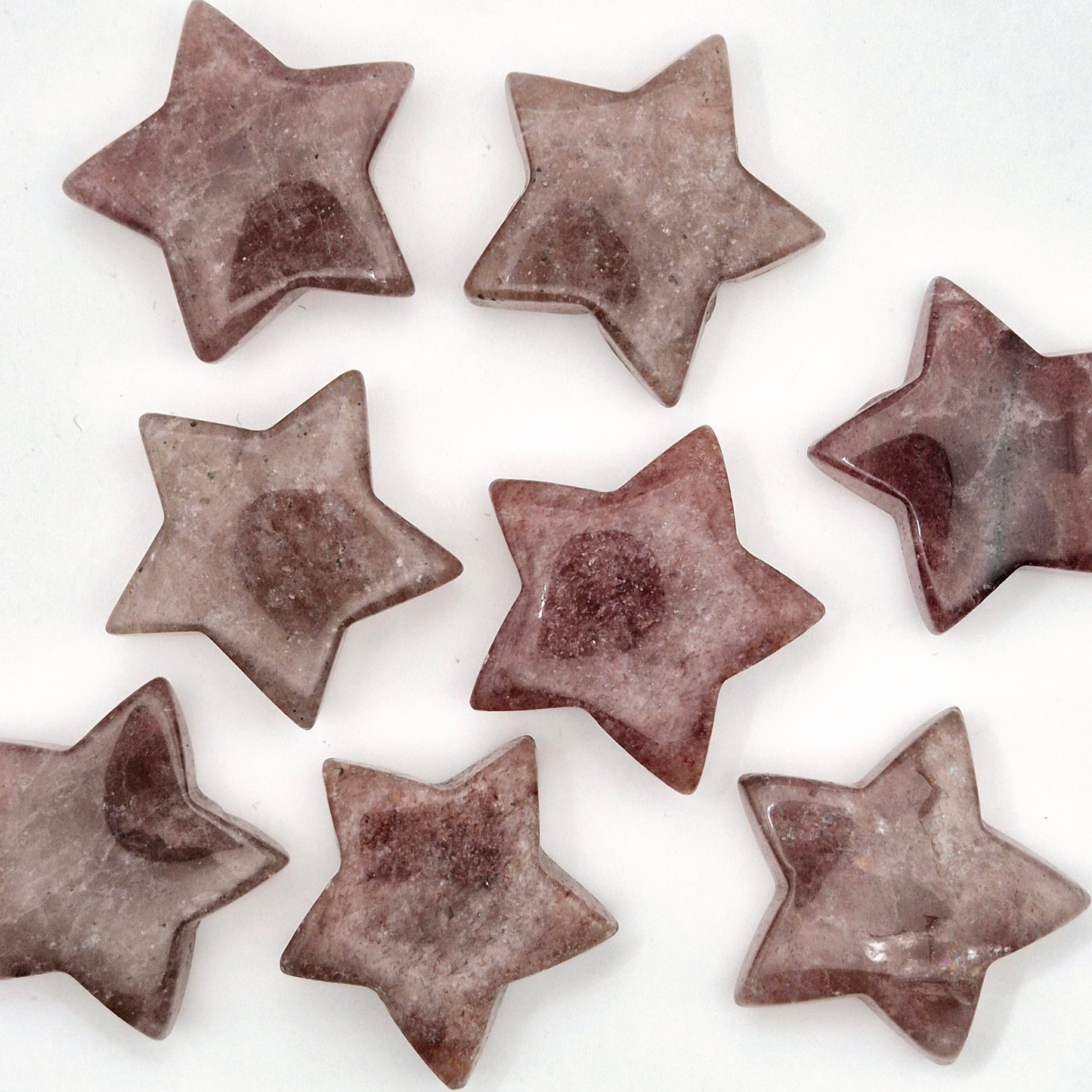 Strawberry Quartz Star – 3cm