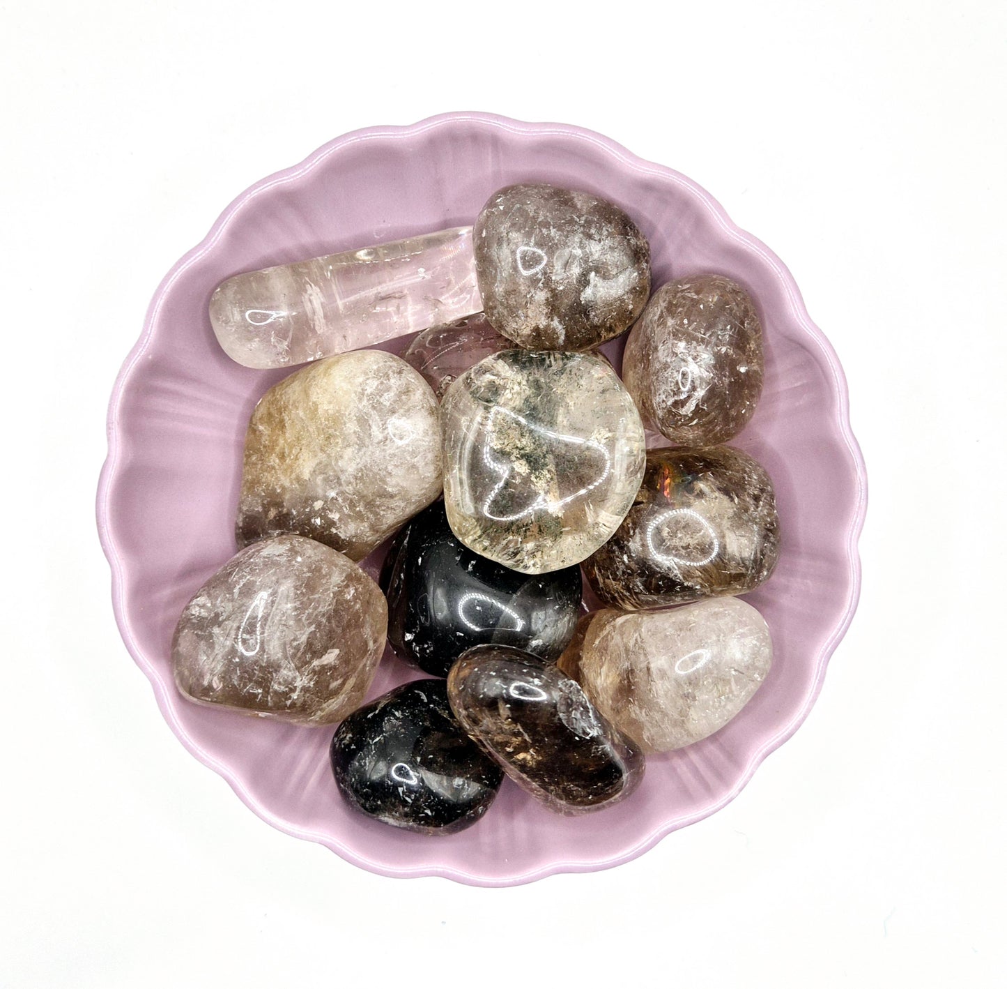 Crystal Smoky Quartz A Quality Tumbled Gemstone 3-4cm
