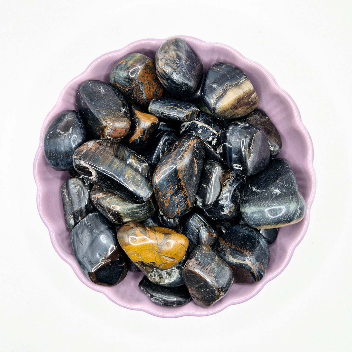 Crystal Falcons Eye A Quality Tumbled Gemstone 2,5-3,5cm