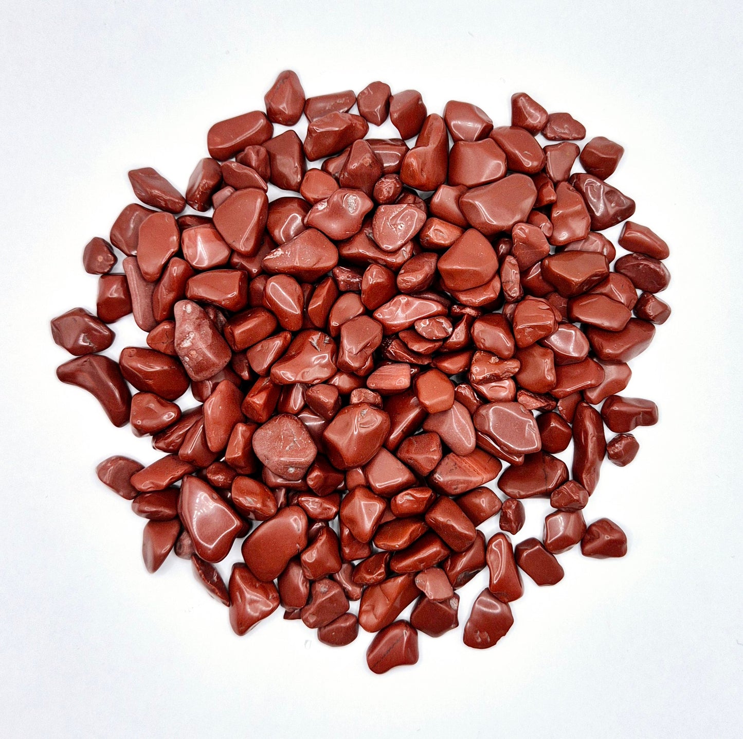 Crystal Red Jasper A Quality Tumbled Gemstone 0,5-2cm