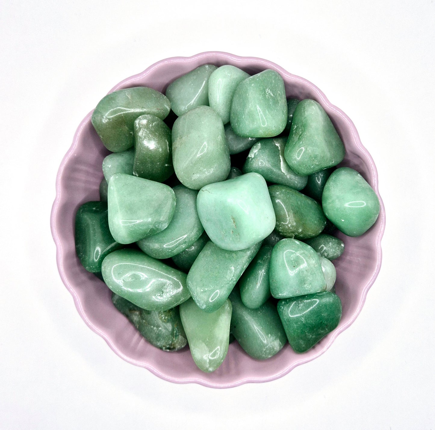 Crystal Green Quartz A Quality Tumbled Gemstone 2-4cm