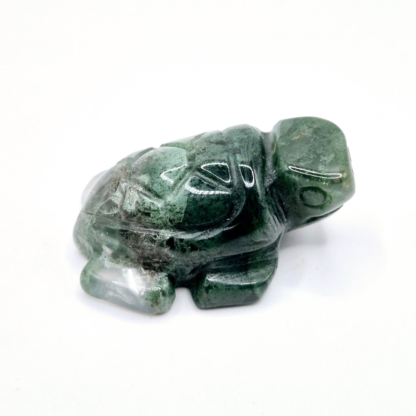 Mini Edelsteen Schildpad 2,5 cm - Mosagaat