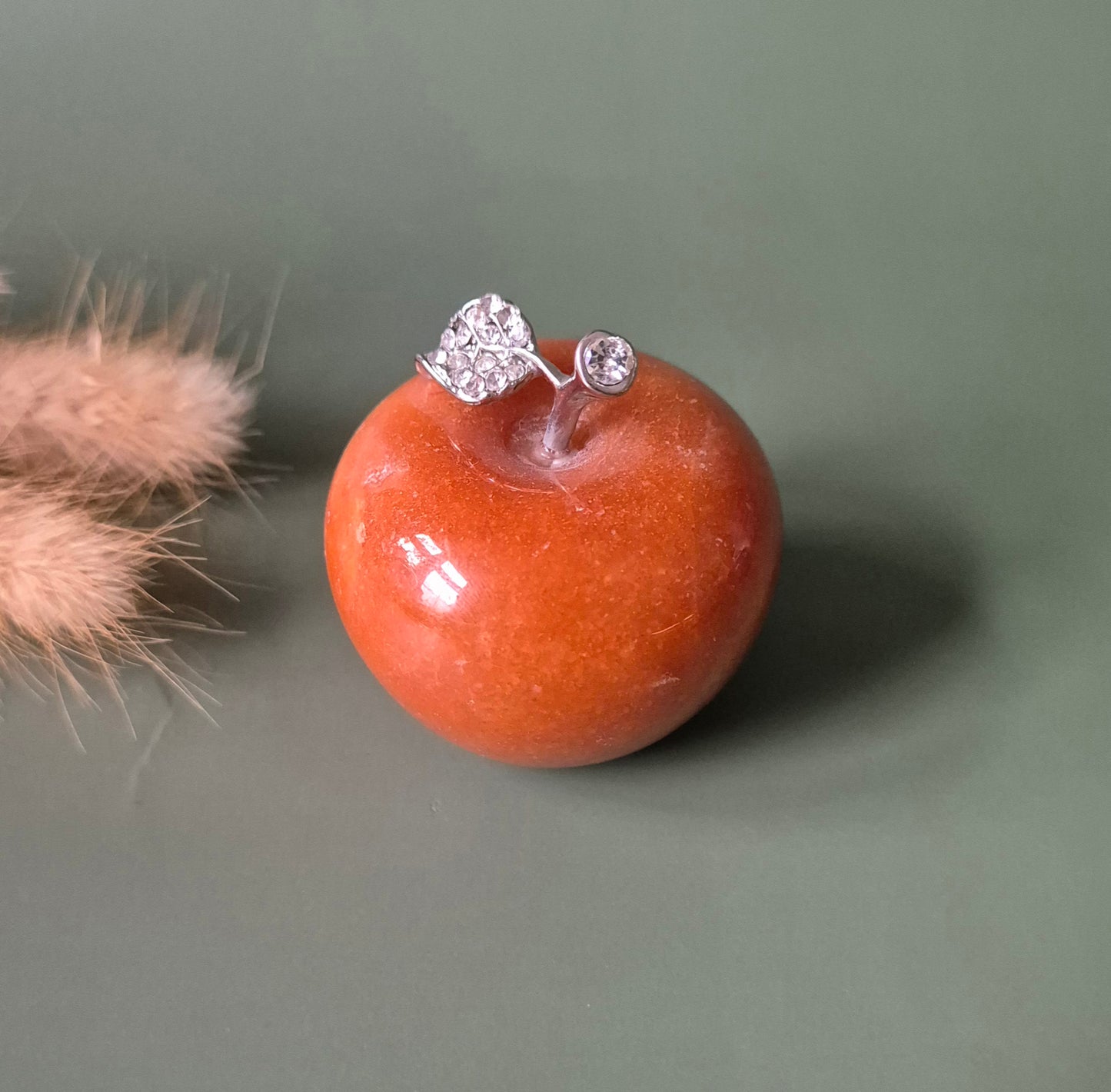 Mini Edelsteen Appels 45mm - set van 6 stuks