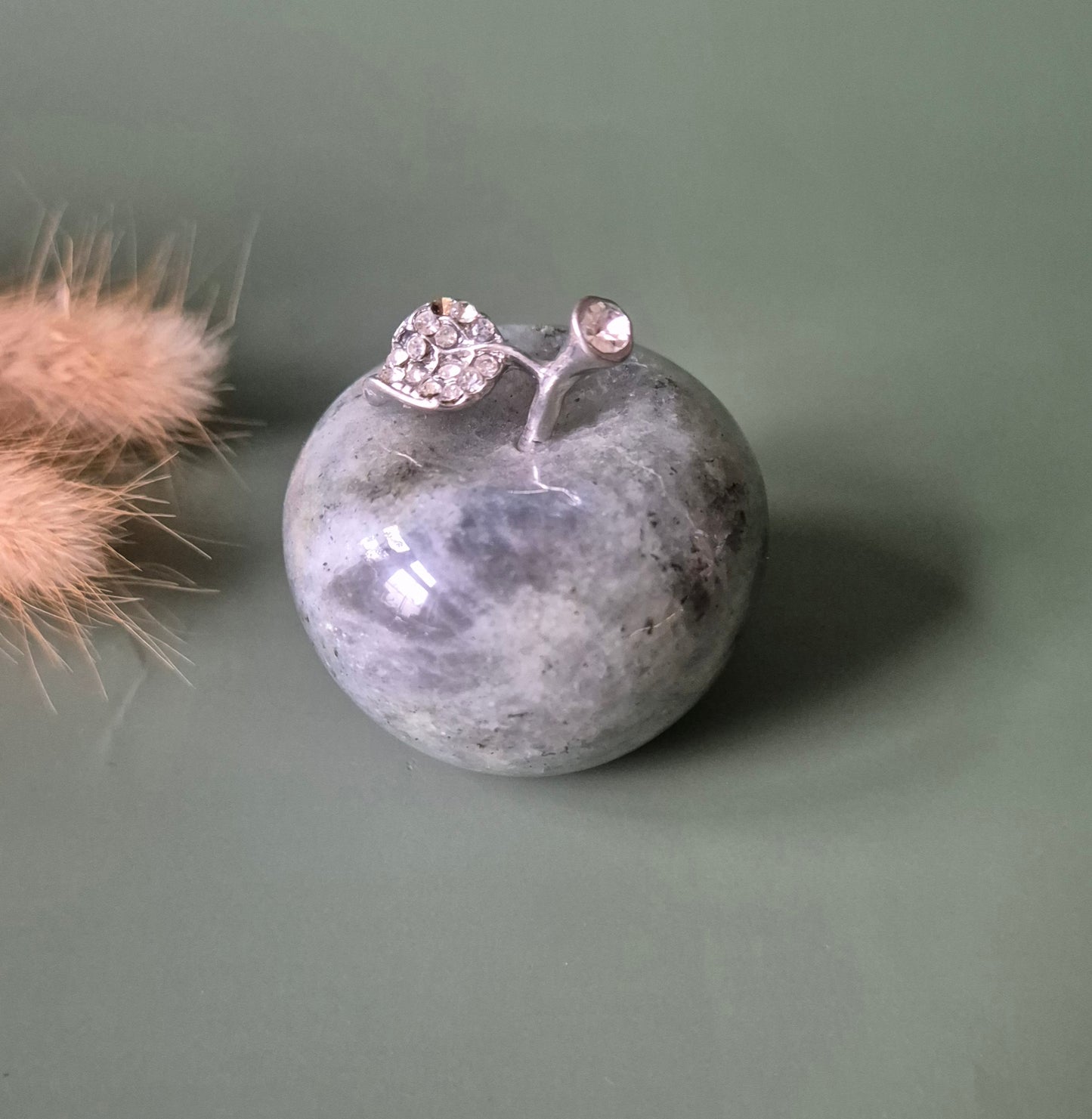 Mini Edelsteen Appels 45mm - set van 6 stuks