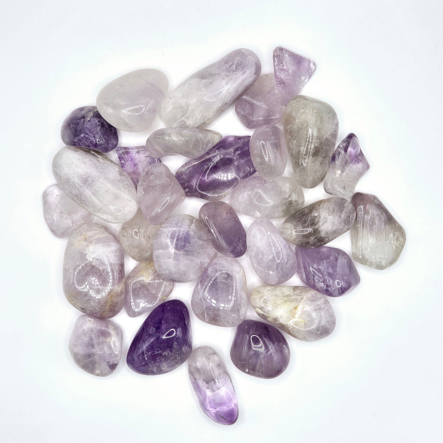 Edelsteen Amethist Chips Trommelstenen 2-4cm (100 gram)