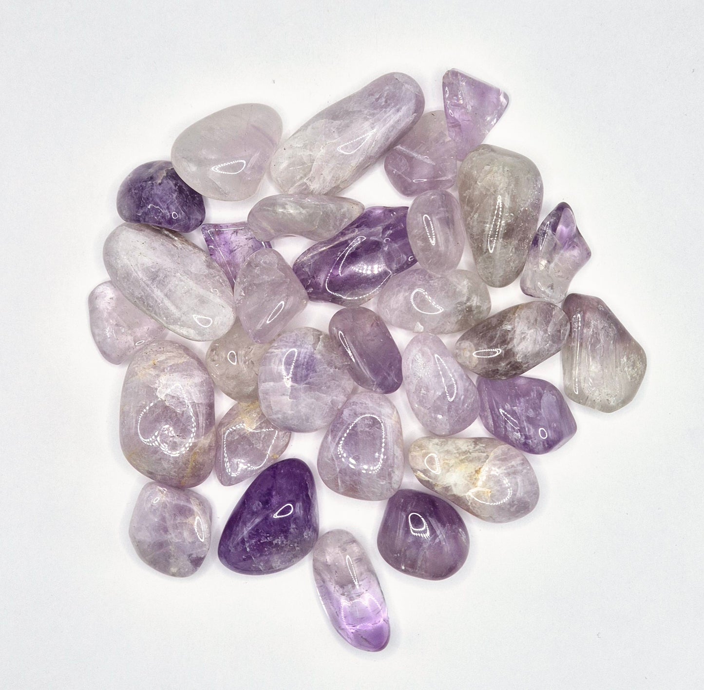 Edelsteen Amethist Chips Trommelstenen 2-4cm (100 gram)