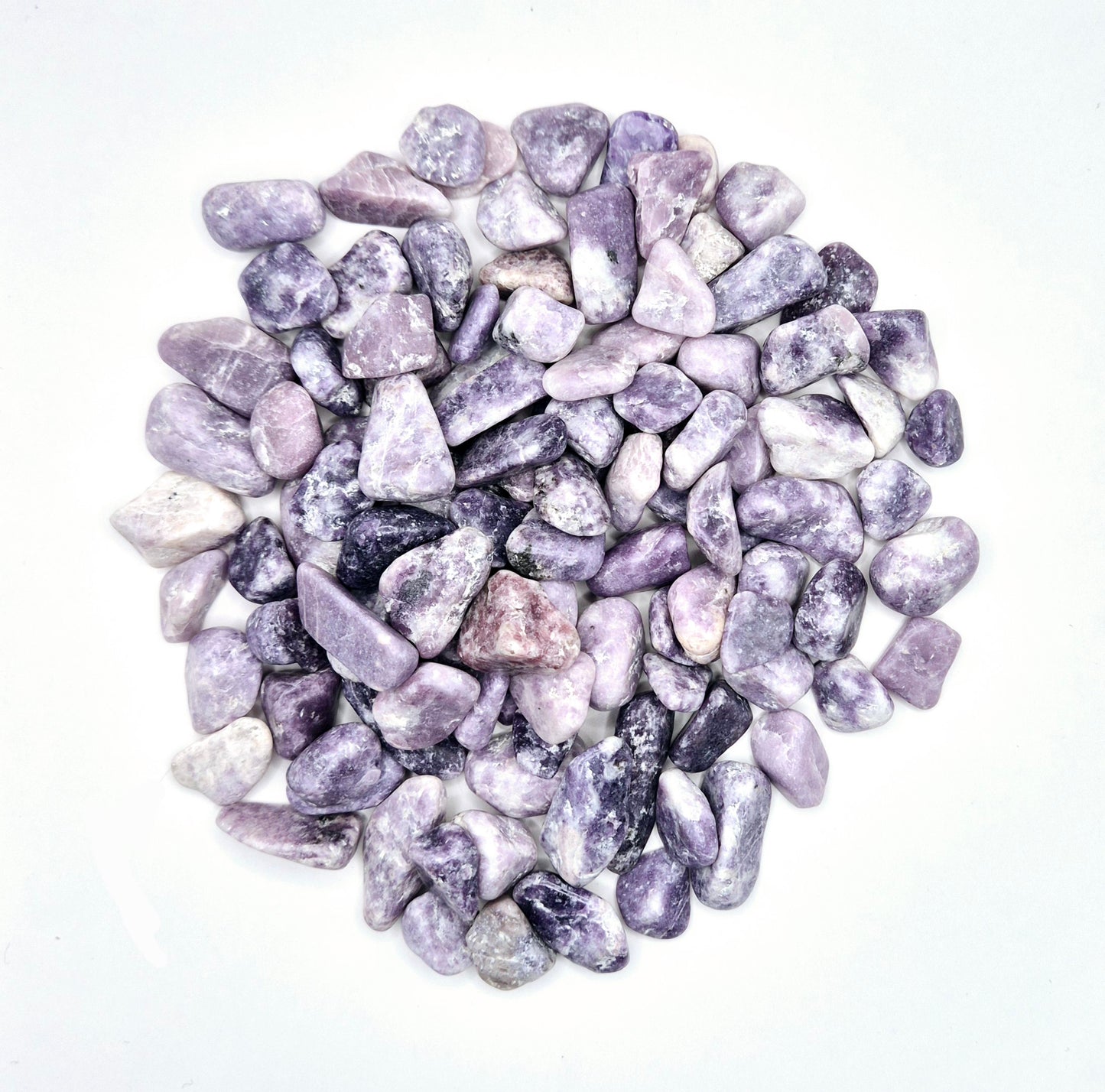Edelsteen Lepidolite Chips Trommelstenen 1-3cm (100 gram)