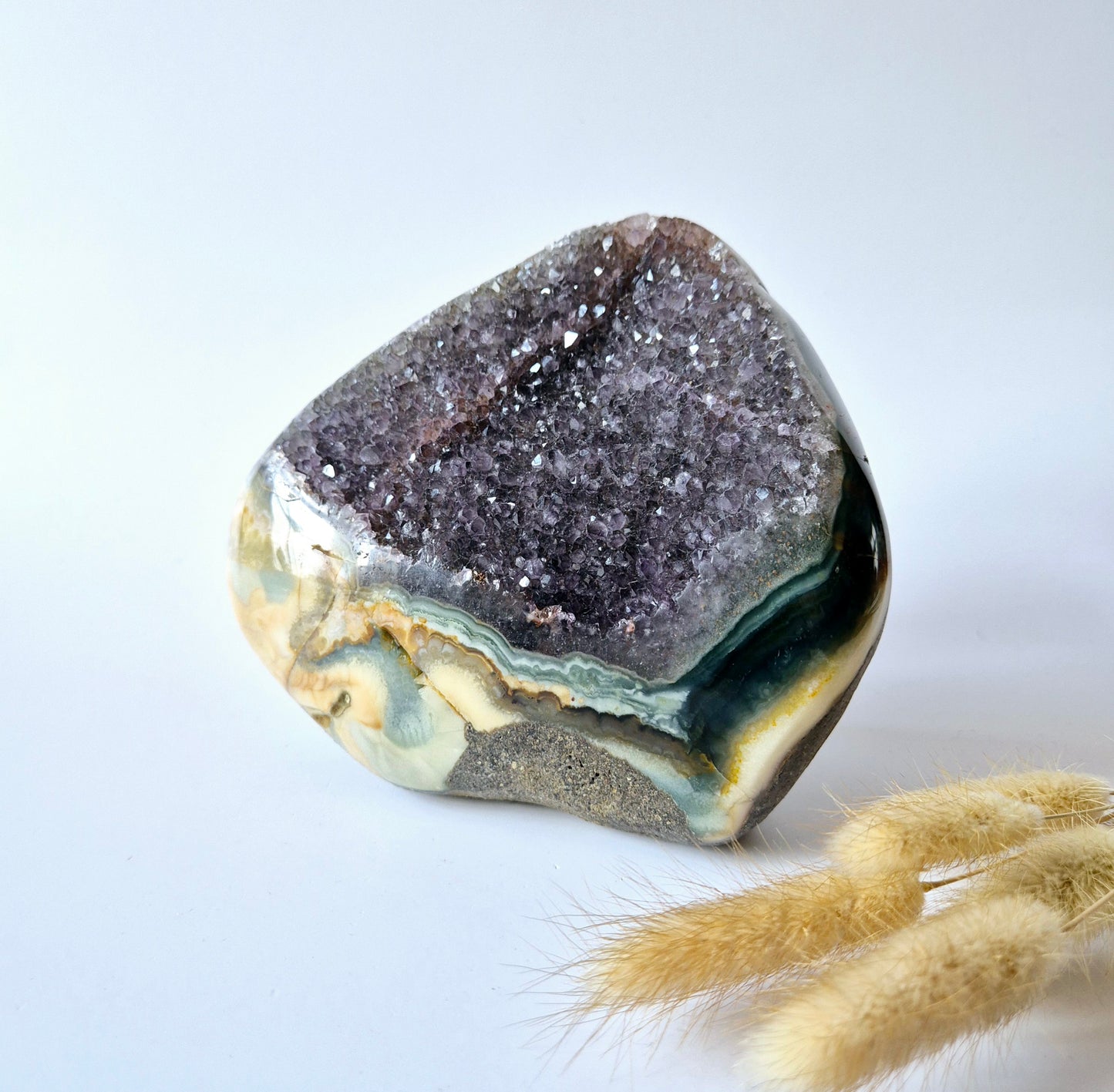 XL Edelsteen Ruwe Amethist Kathedraal Cluster – #13 1542 gram