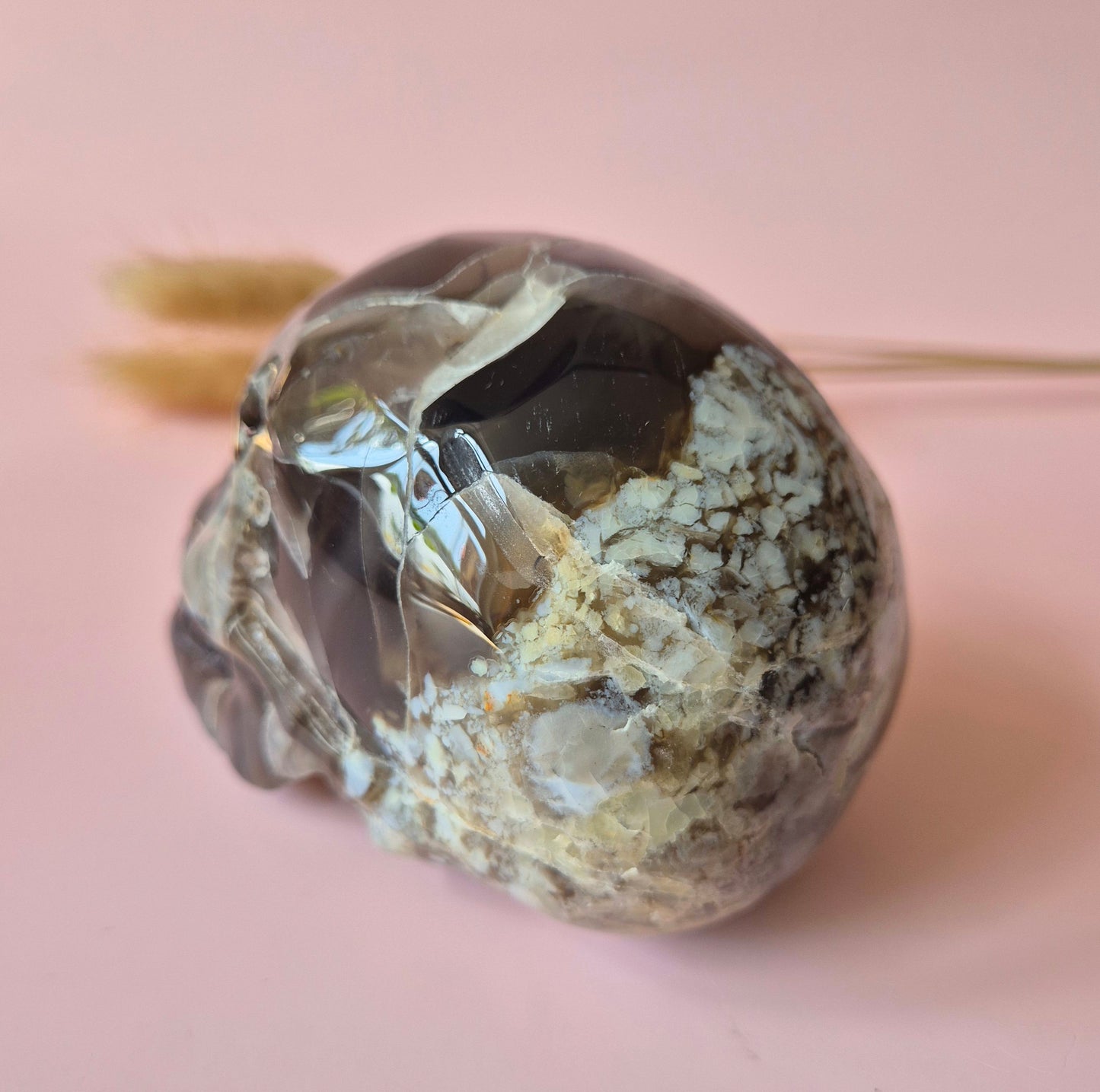 Gemstone Purple Mica Dragon Skull | Mysticism, Intuition & Powerful Protection Dragon Skull