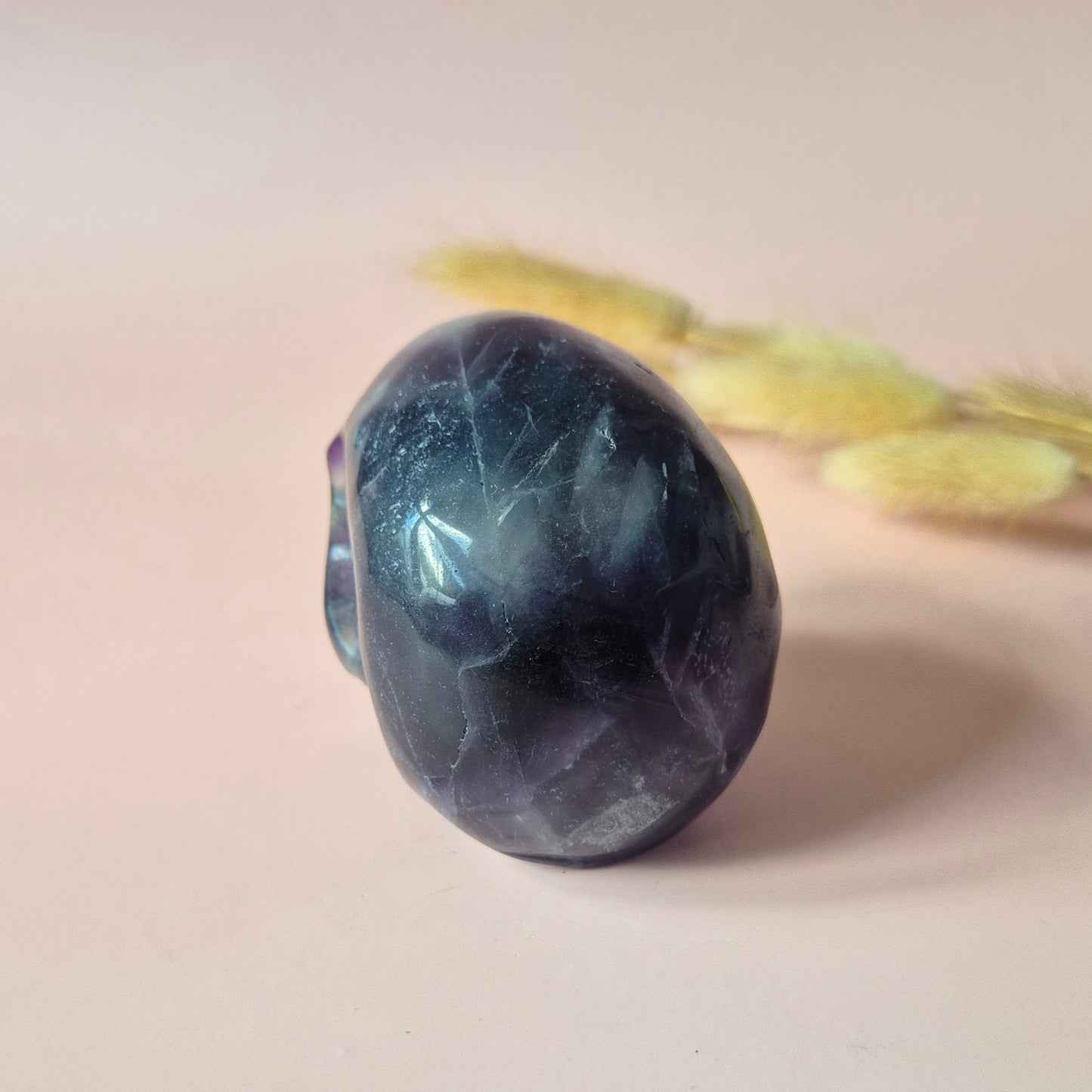 Gemstone Purple Mica Dragon Skull | Mysticism, Intuition & Powerful Protection Dragon Skull