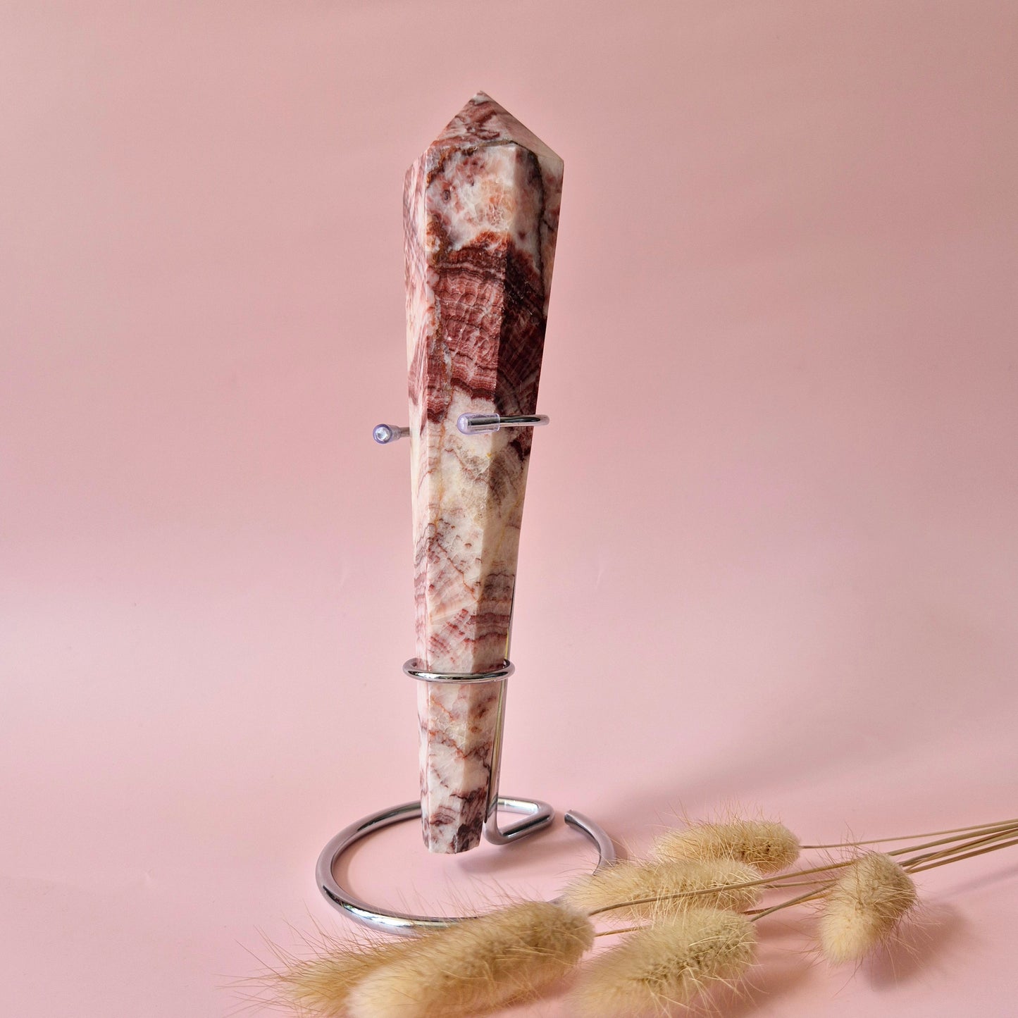 Edelsteen XXL Pork Stone Scepter – Edelsteen Wand (21 cm / 400g)