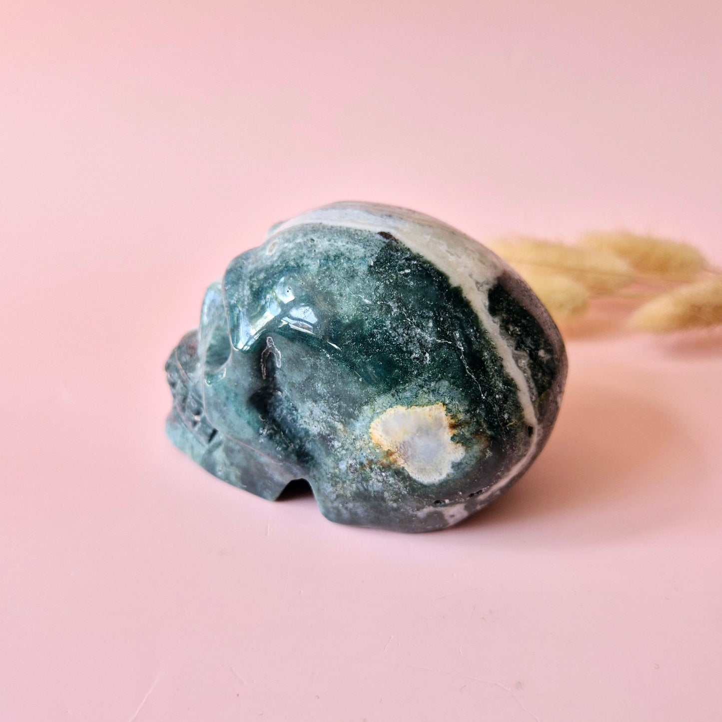 Gemstone Purple Mica Dragon Skull | Mysticism, Intuition & Powerful Protection Dragon Skull
