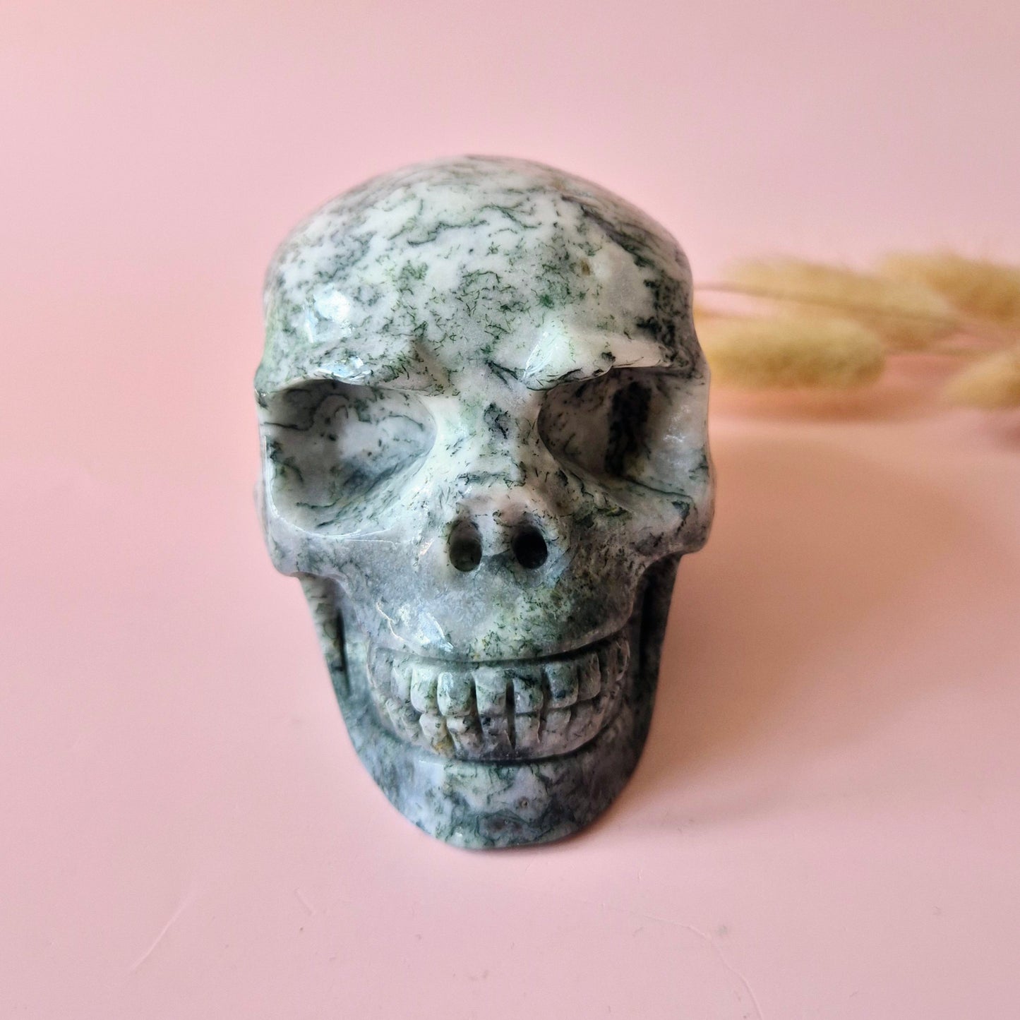 Gemstone Purple Mica Dragon Skull | Mysticism, Intuition & Powerful Protection Dragon Skull