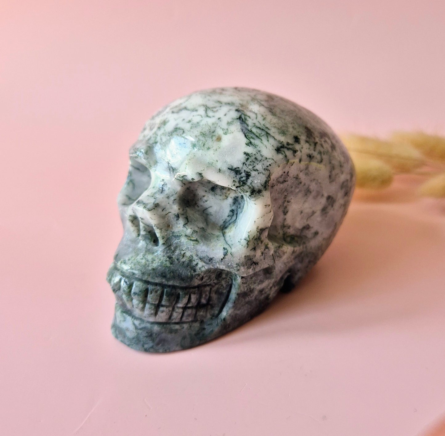 Gemstone Purple Mica Dragon Skull | Mysticism, Intuition & Powerful Protection Dragon Skull