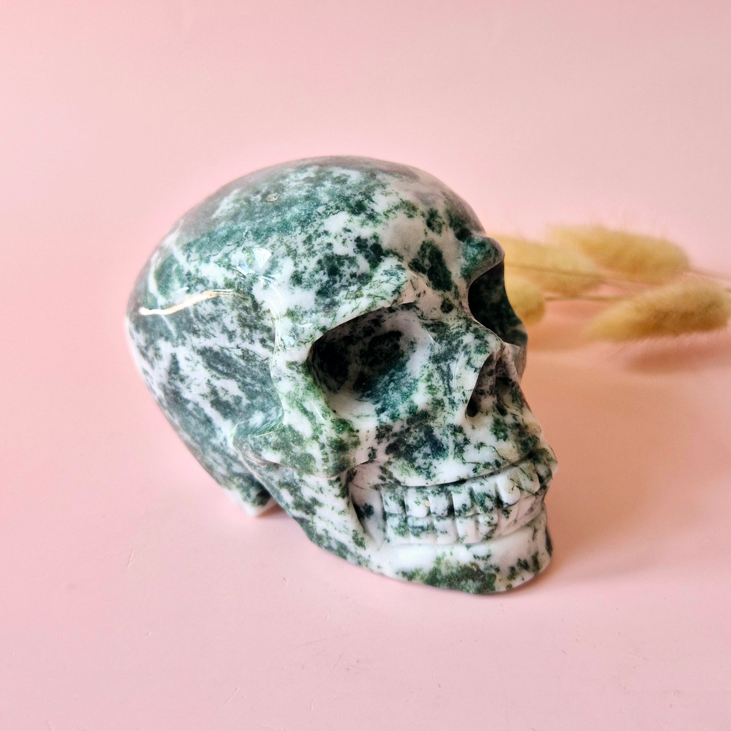 Gemstone Purple Mica Dragon Skull | Mysticism, Intuition & Powerful Protection Dragon Skull