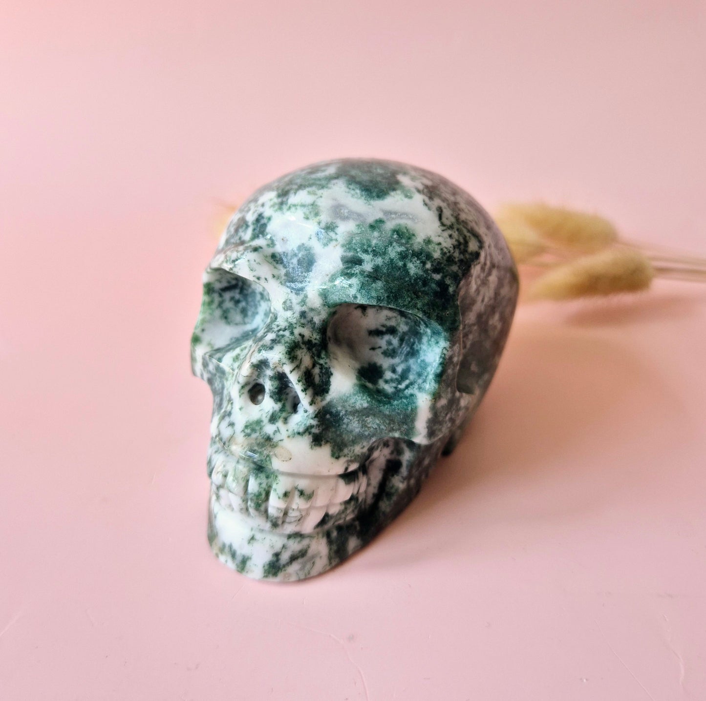 Gemstone Purple Mica Dragon Skull | Mysticism, Intuition & Powerful Protection Dragon Skull