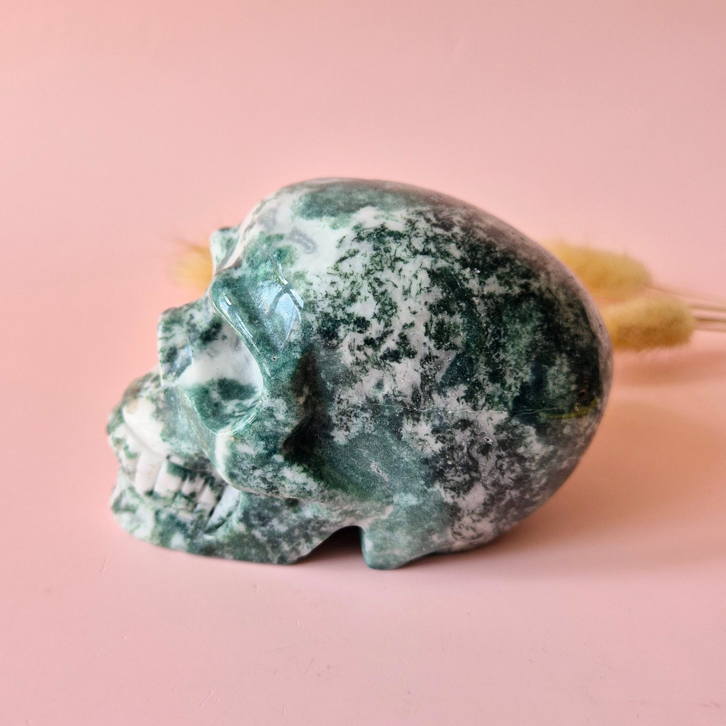 Gemstone Purple Mica Dragon Skull | Mysticism, Intuition & Powerful Protection Dragon Skull