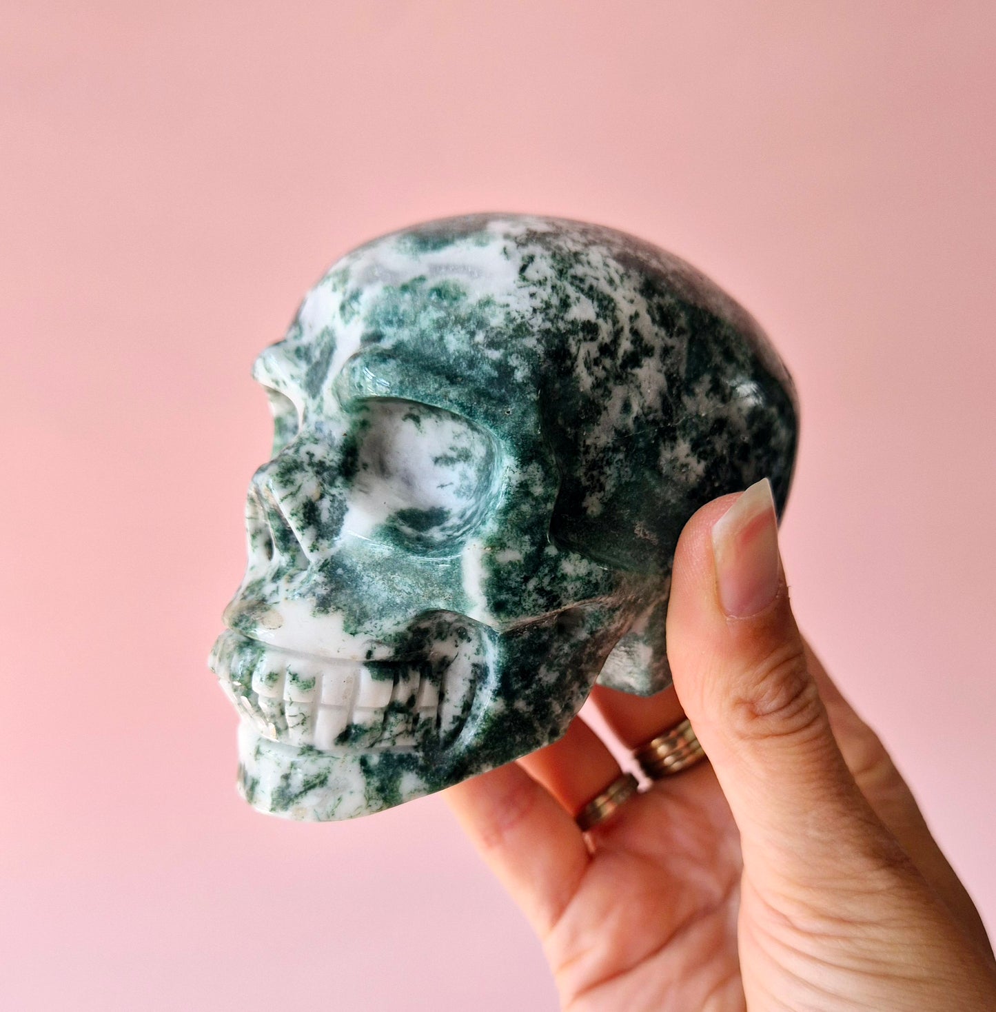 Gemstone Purple Mica Dragon Skull | Mysticism, Intuition & Powerful Protection Dragon Skull