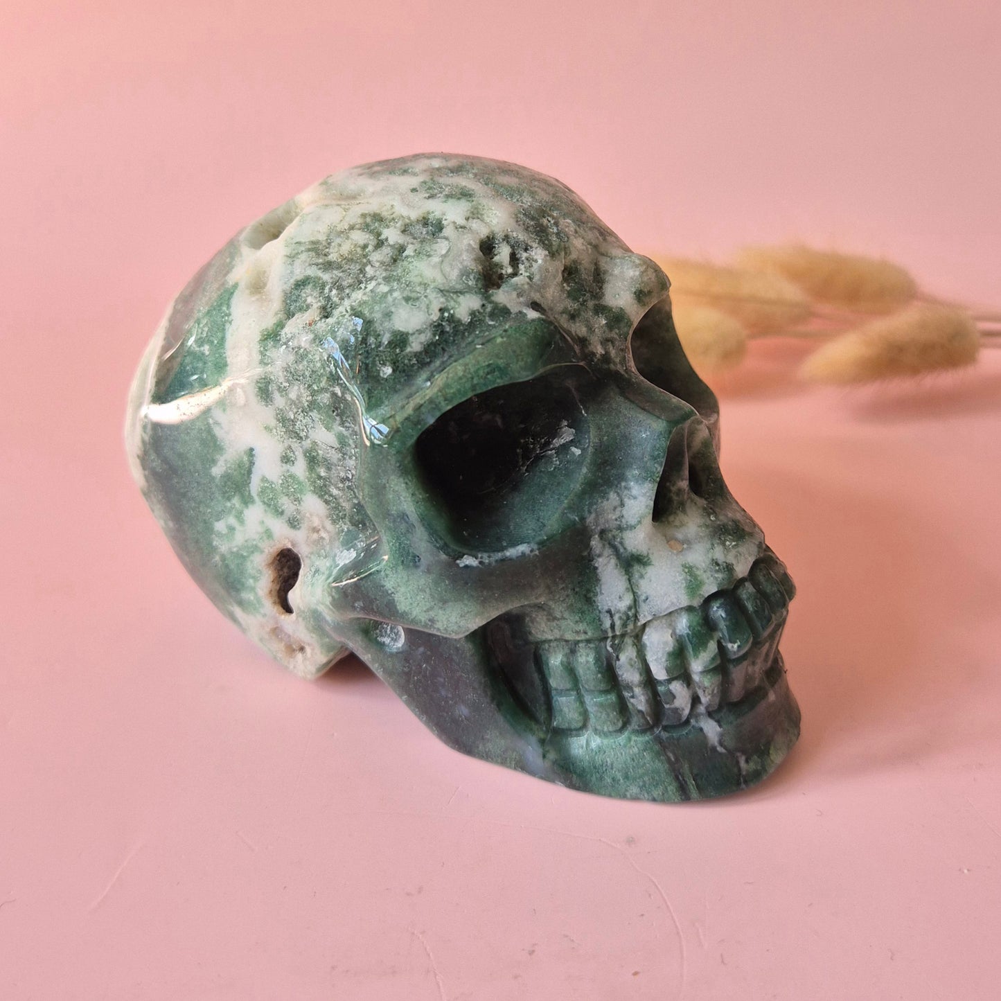 Gemstone Purple Mica Dragon Skull | Mysticism, Intuition & Powerful Protection Dragon Skull