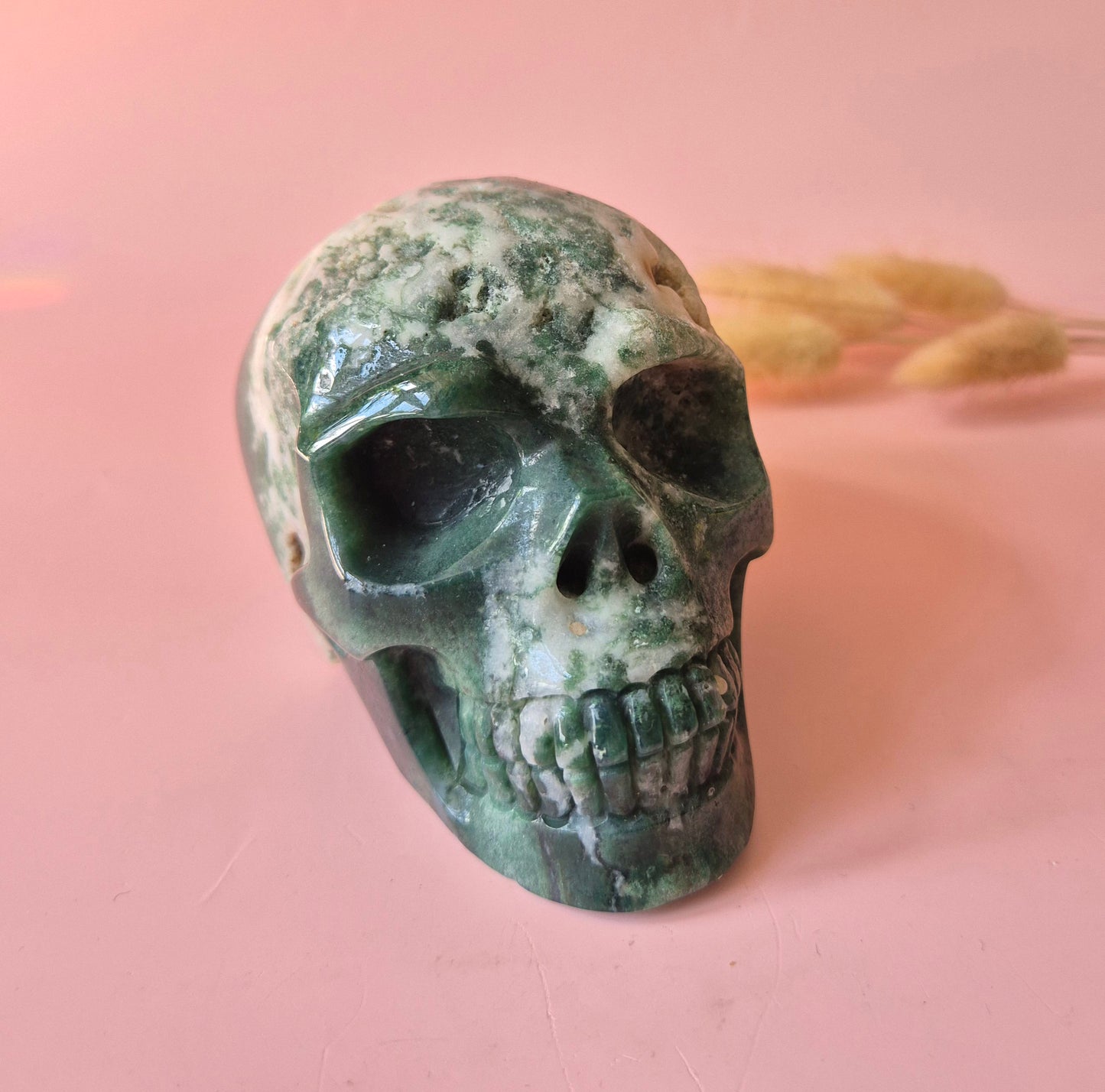 Gemstone Purple Mica Dragon Skull | Mysticism, Intuition & Powerful Protection Dragon Skull