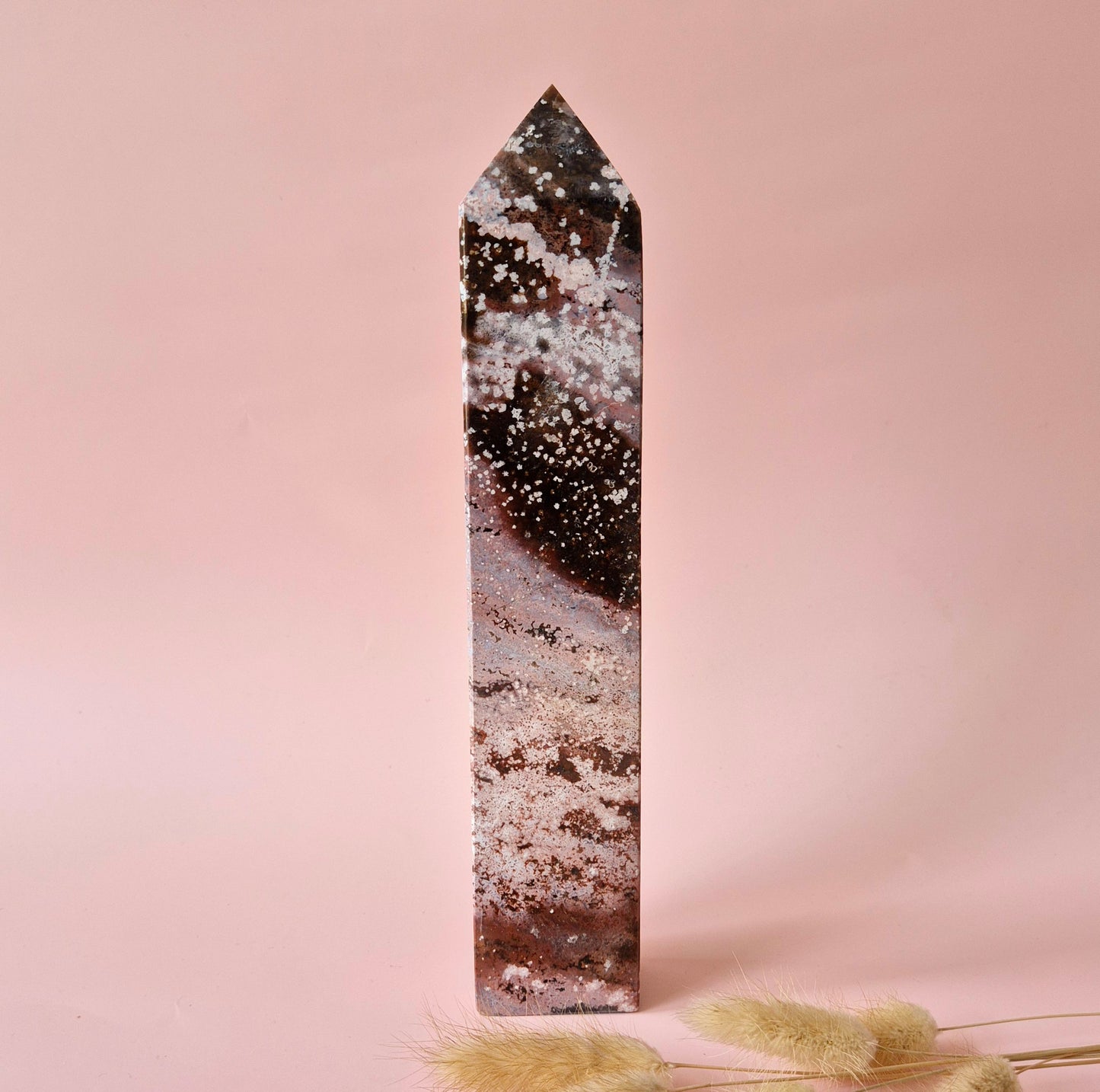 Flashy Labradorite Gemstone Tower - 8-10 cm High