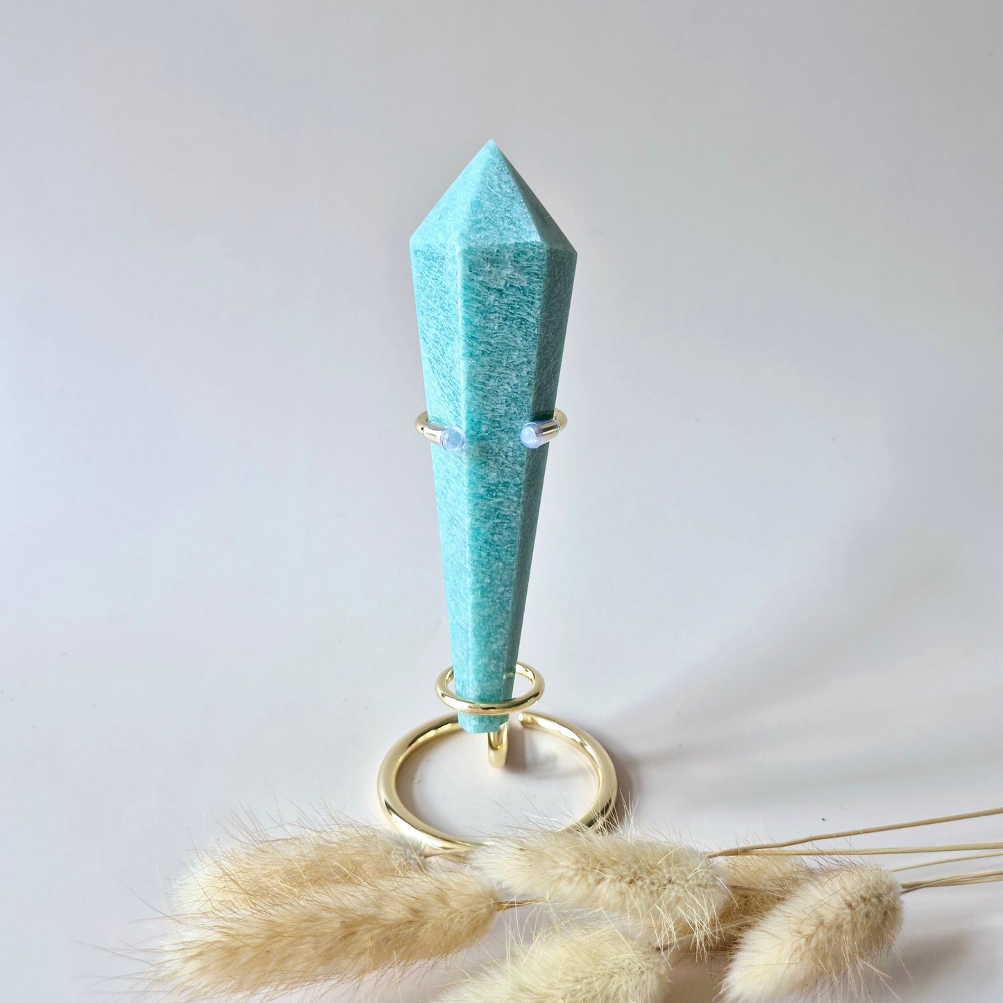 Amazoniet Scepter – 160 - 200 gram – Harmonie, Zelfliefde & Innerlijke Rust