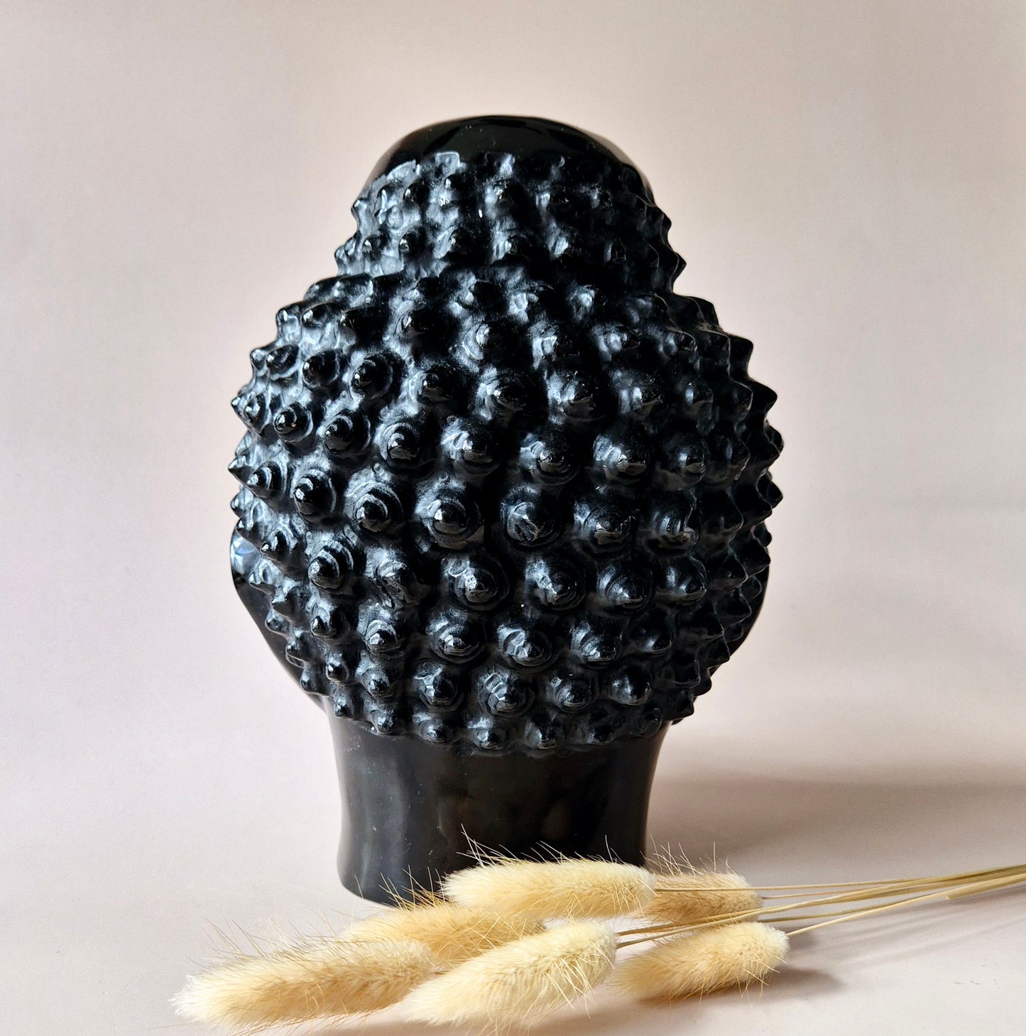 XXXL Gemstone 24cm Black Obsidian Buddha (4250 g) – Powerful Protection, Transformation & Grounding Buddha