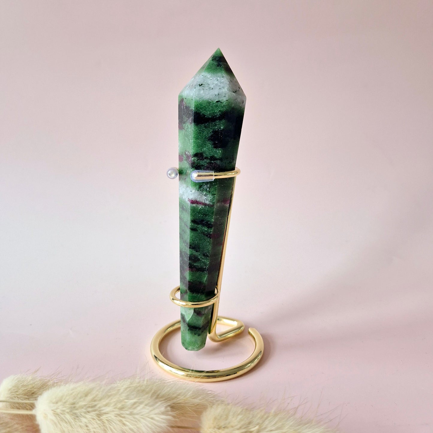 Edelsteen Ruby in Zoisiet Scepter (170 gram)