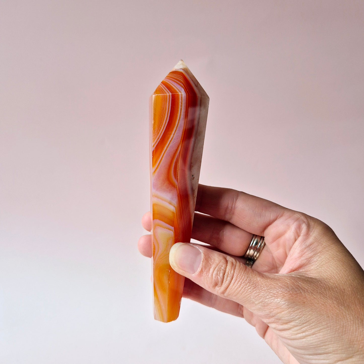 Edelsteen Sardonyx Scepter (113g)