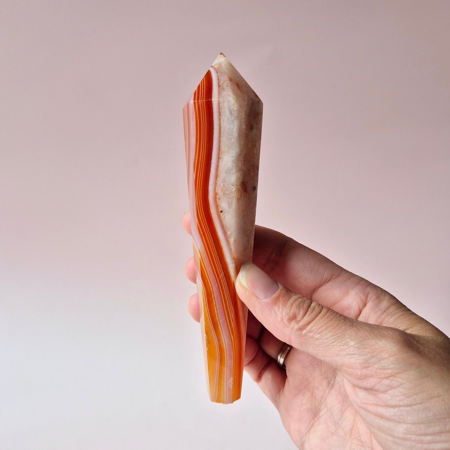 Edelsteen Sardonyx Scepter (113g)