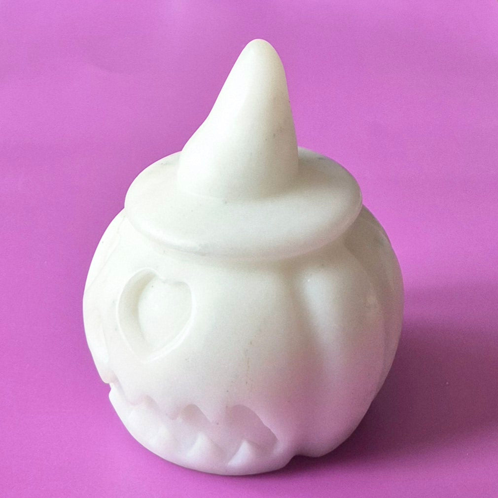 Gemstone Female Body Bust (8 cm) - Rose Quartz
