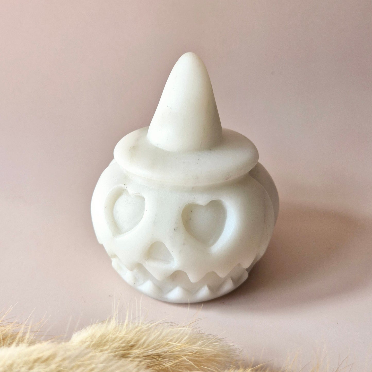 Gemstone Female Body Bust (8 cm) - Rose Quartz