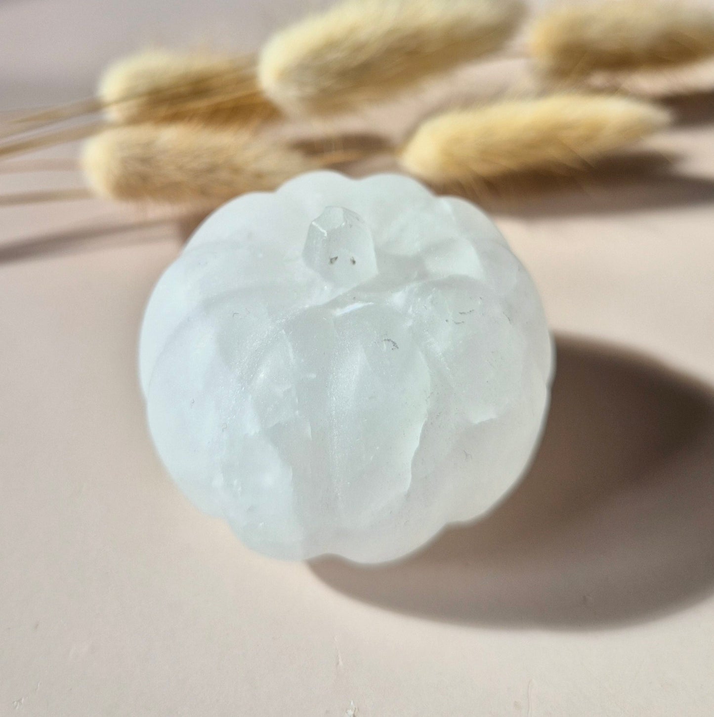 Gemstone Female Body Bust (8 cm) - Rose Quartz