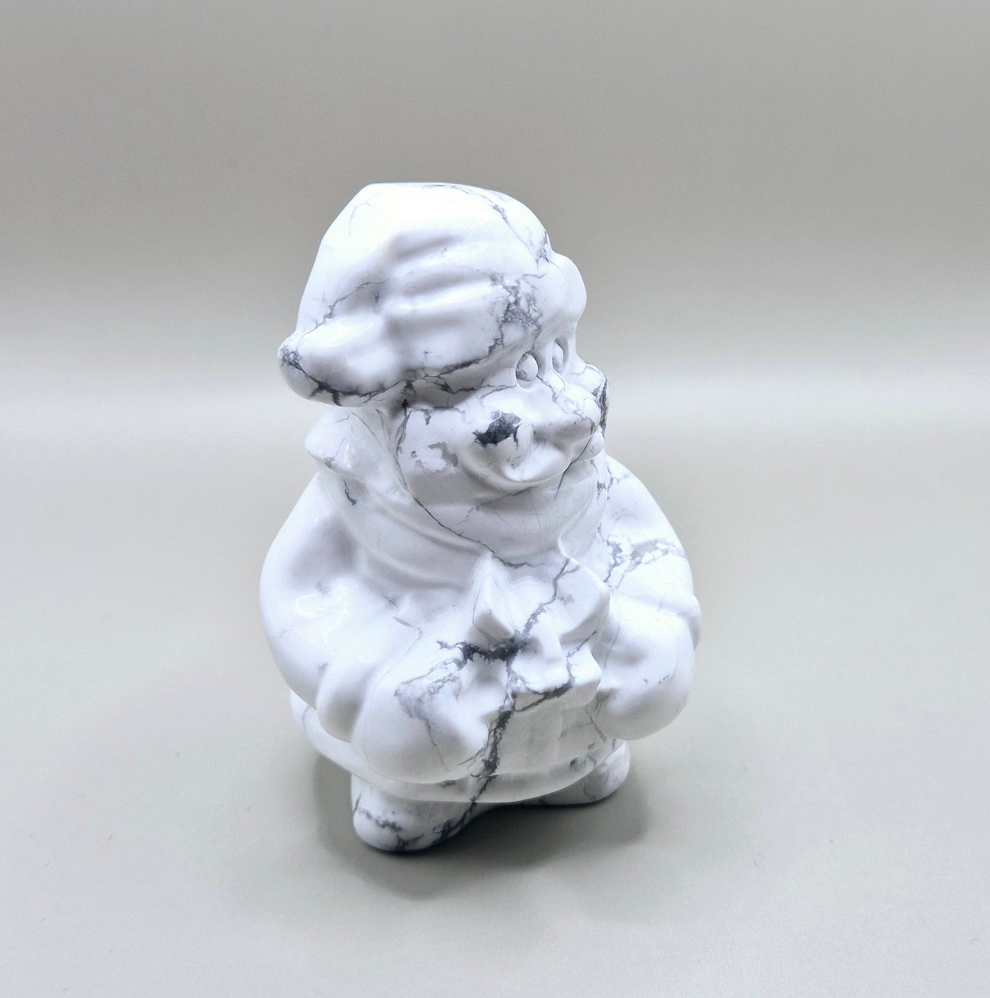 Edelsteen Crystal Carving Kerstman – Howliet (Kerstmis Decoratie)