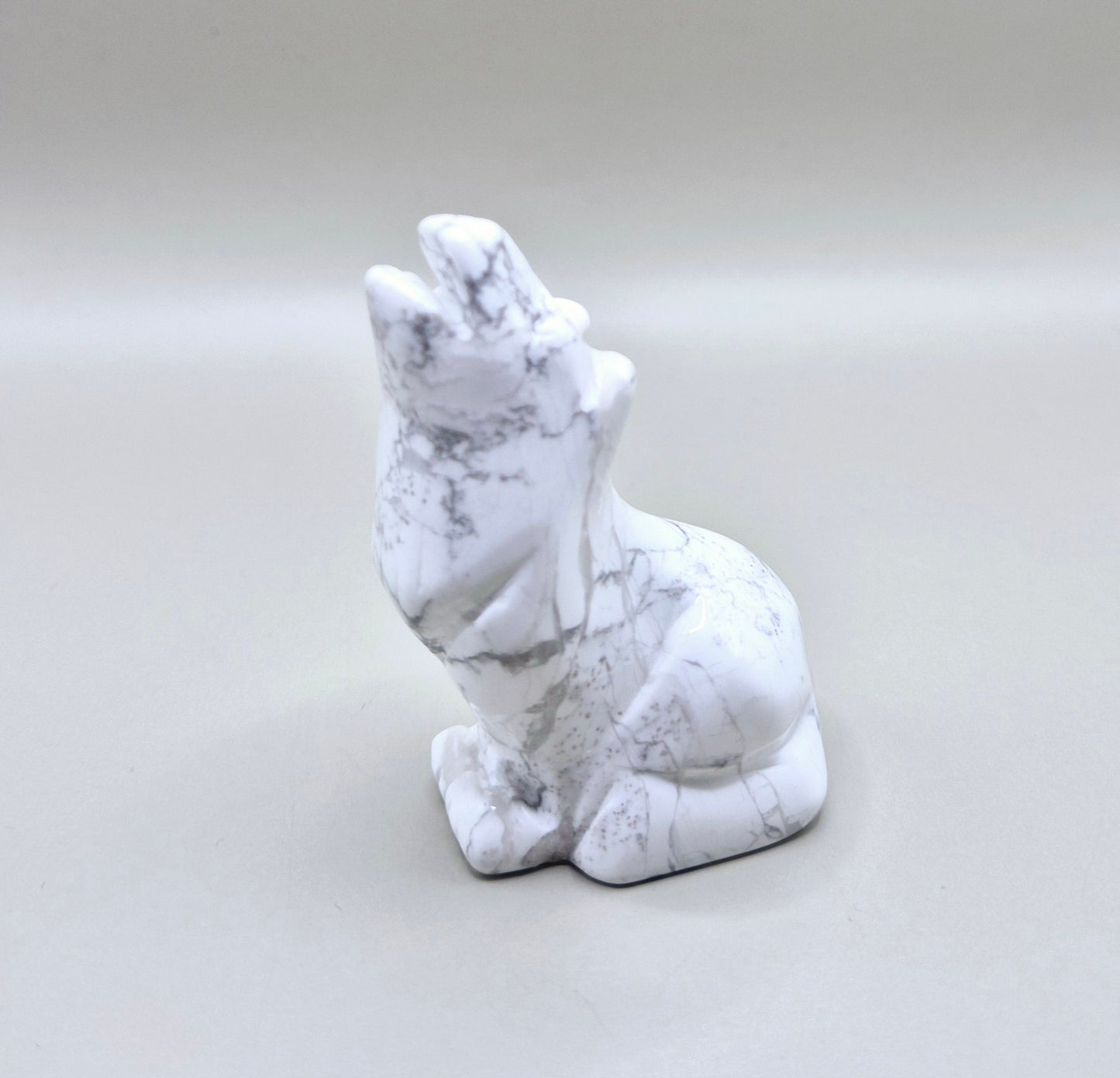 Edelsteen Crystal Carving Wolf – Howliet