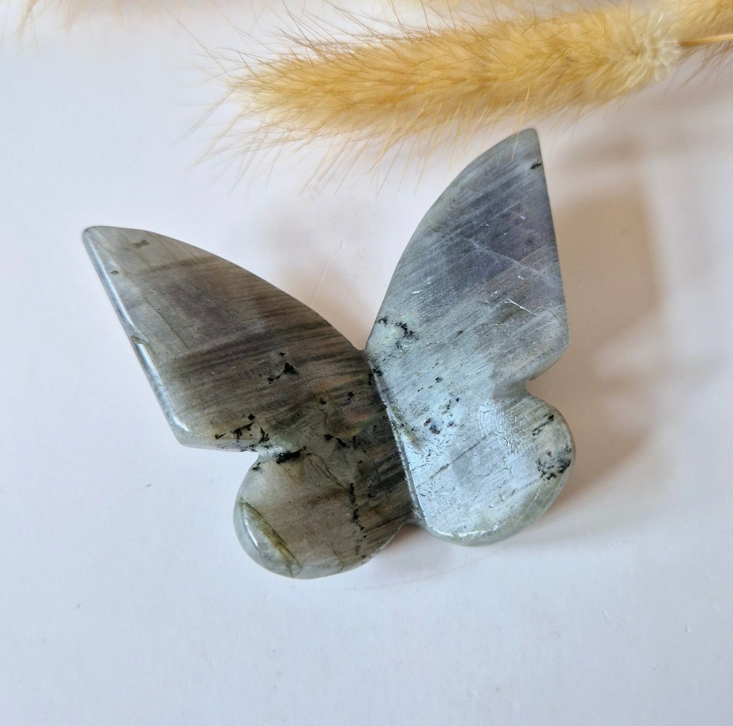 Edelsteen Vlinder 6x5 cm – Labradoriet