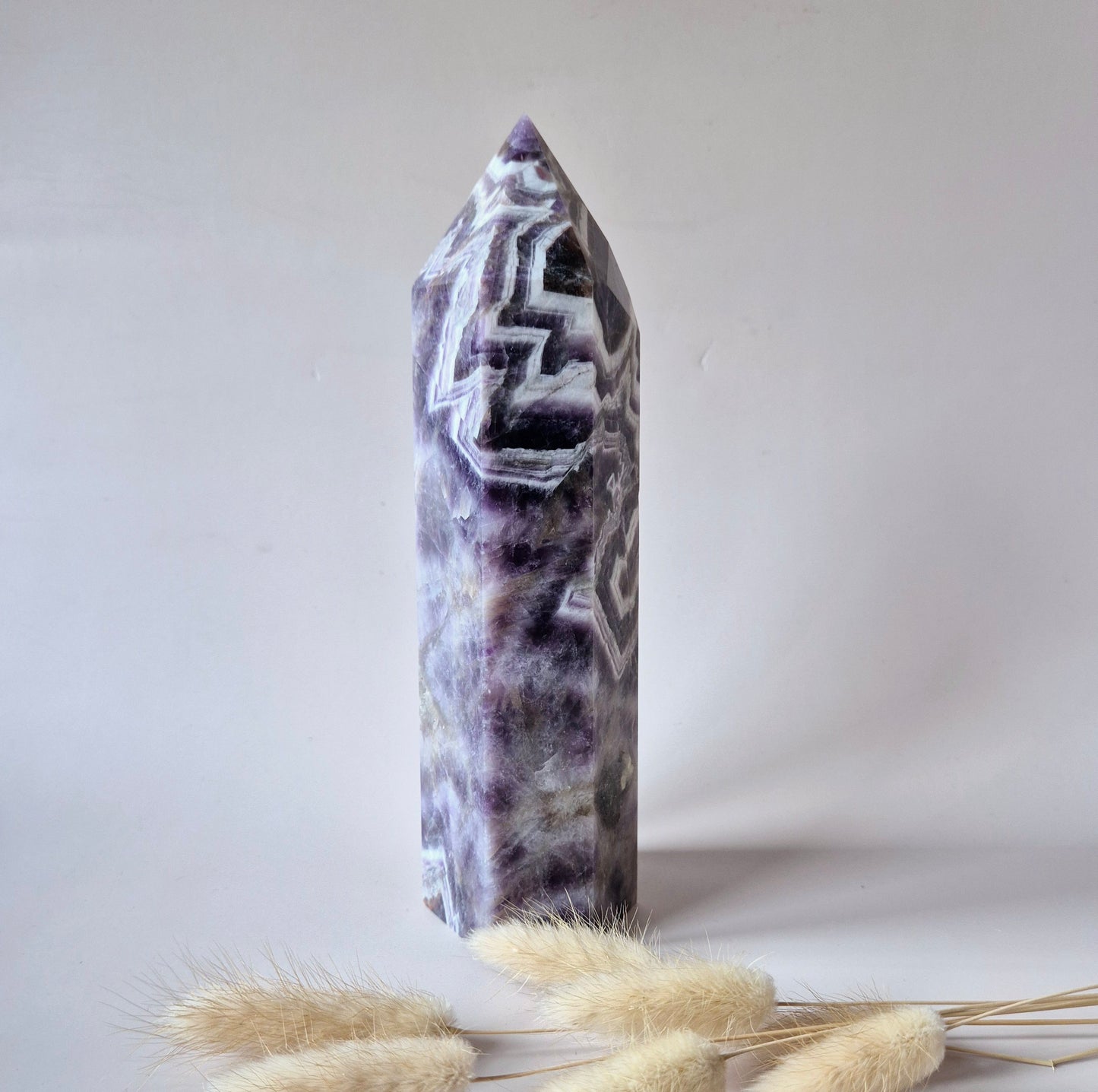 Flashy Labradorite Gemstone Tower - 8-10 cm High