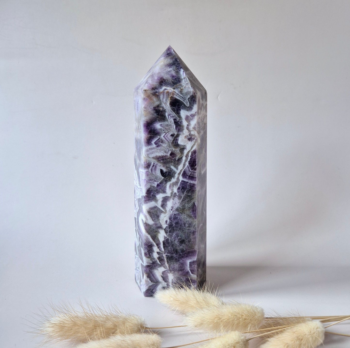 Flashy Labradorite Gemstone Tower - 8-10 cm High