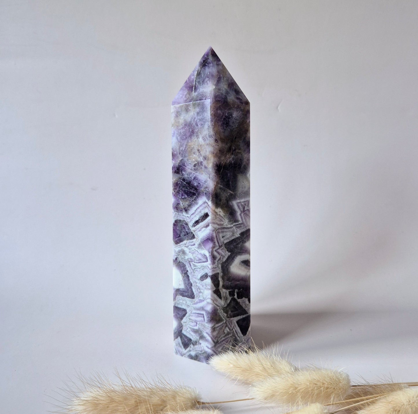 Flashy Labradorite Gemstone Tower - 8-10 cm High