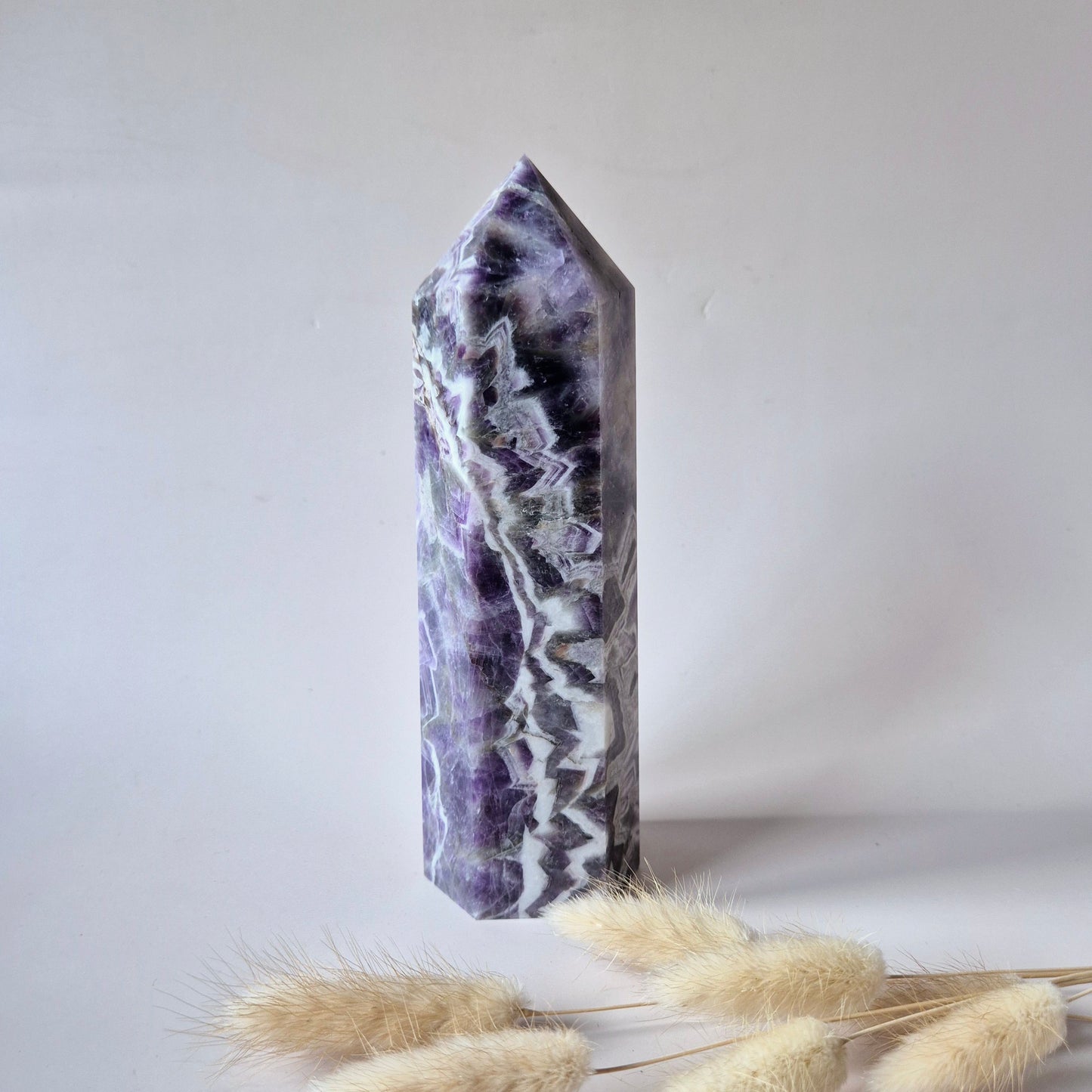 Flashy Labradorite Gemstone Tower - 8-10 cm High